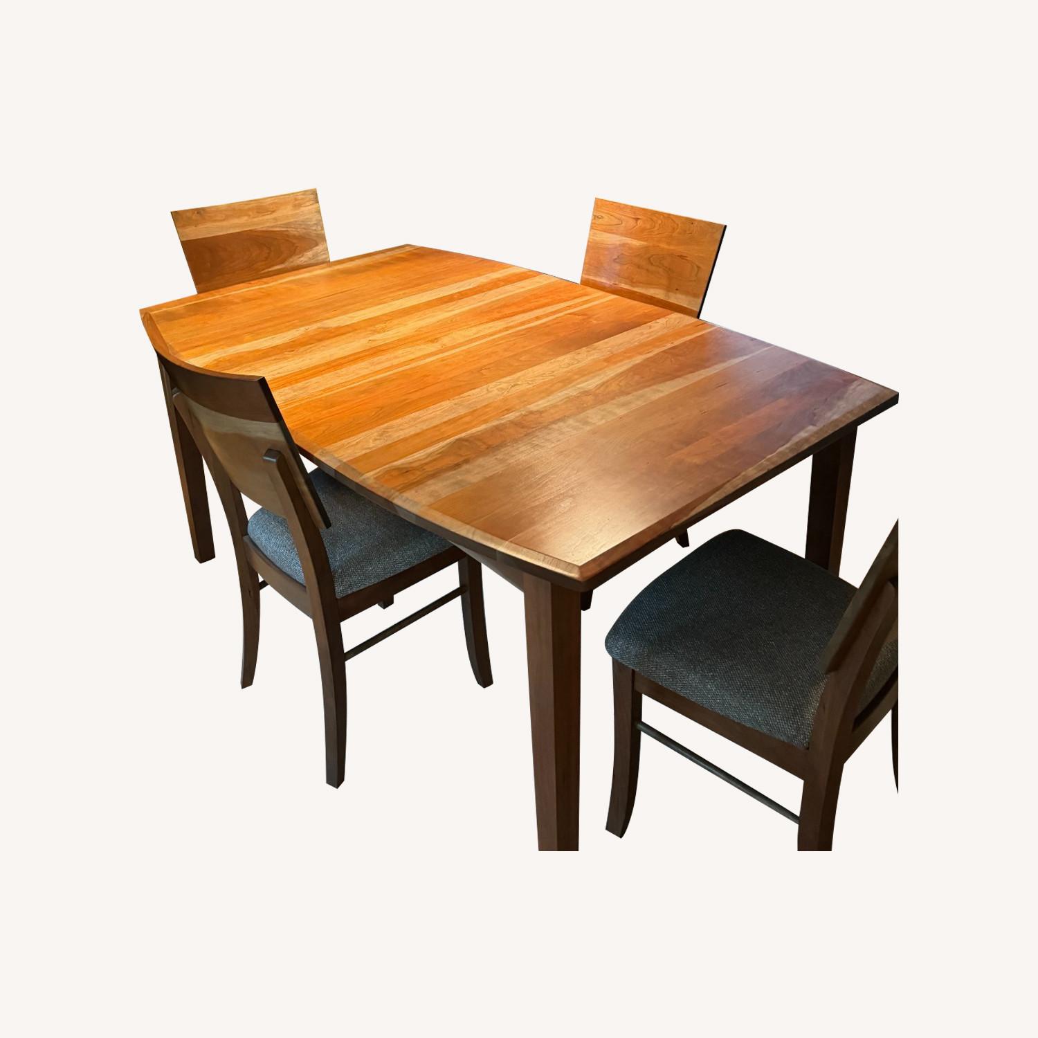Walter E. Smithe Dining Table & 4 Chairs - image-0