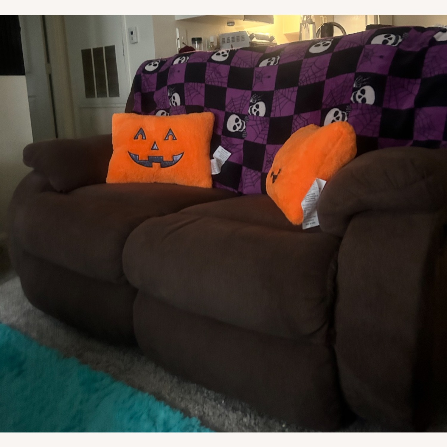 Clean & Comfy Large Sectional Couch - image-5