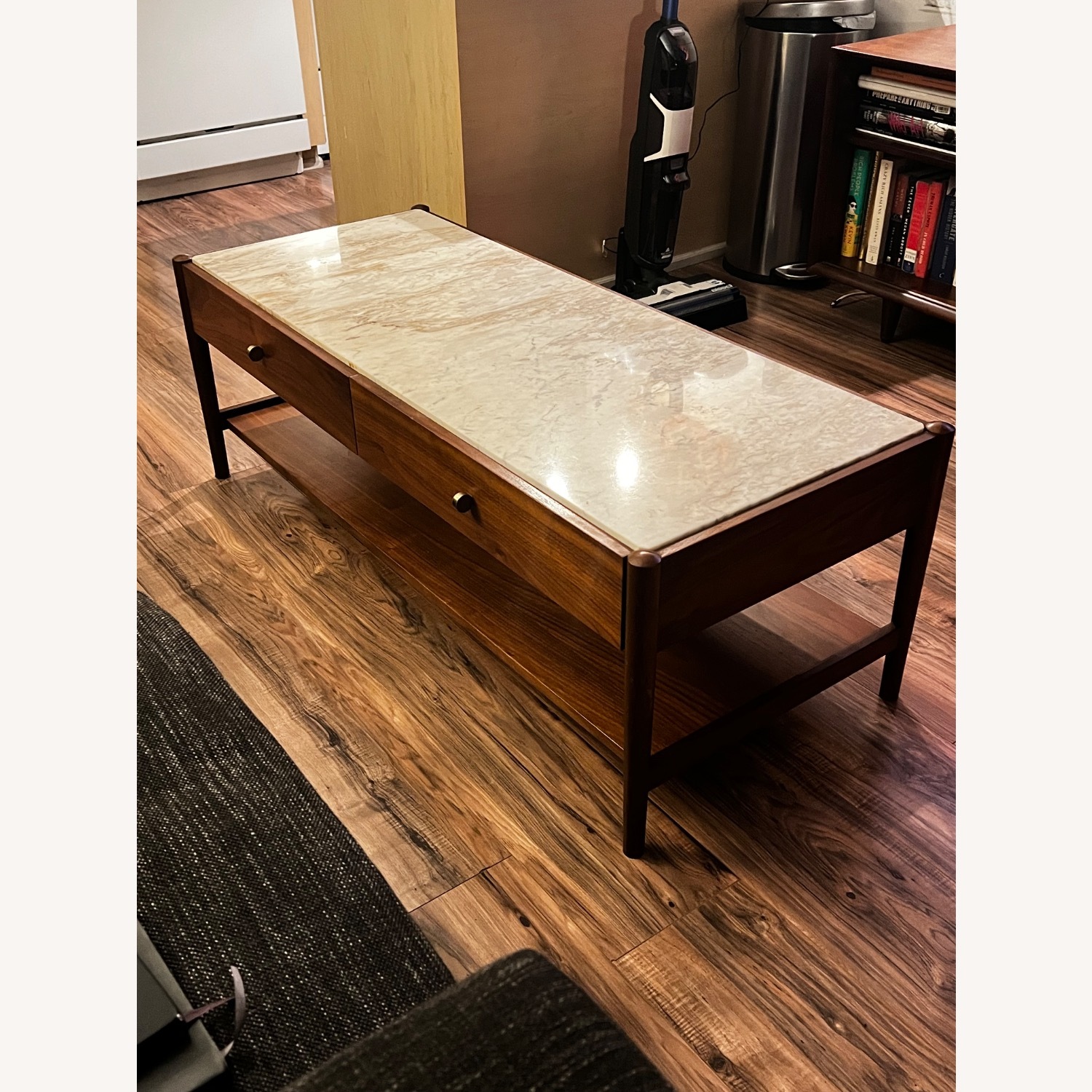 West Elm Robbins Mid-Century Storage Coffee Table - image-2