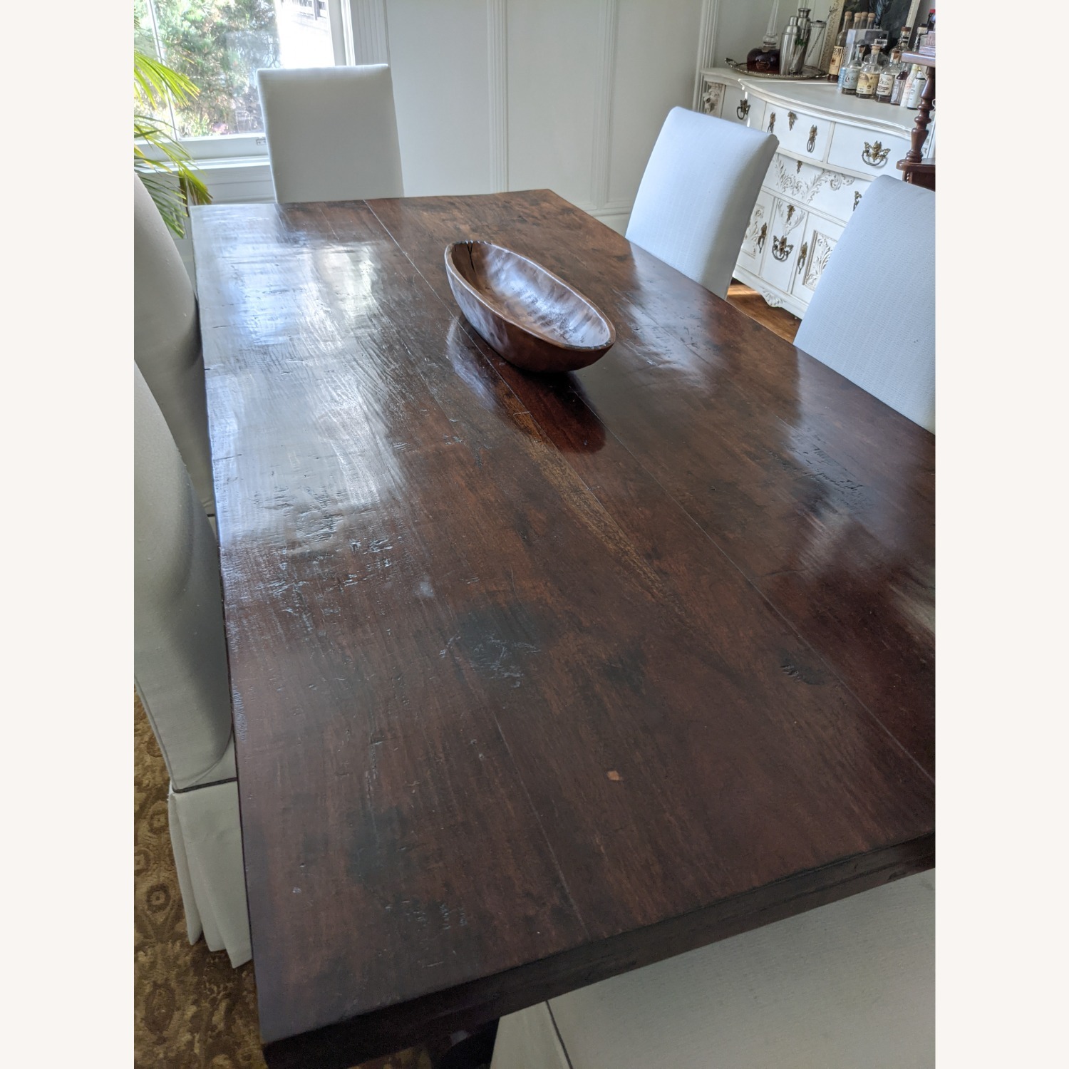 Boutique Finds Dark Brown Wood Dining Sets - image-2