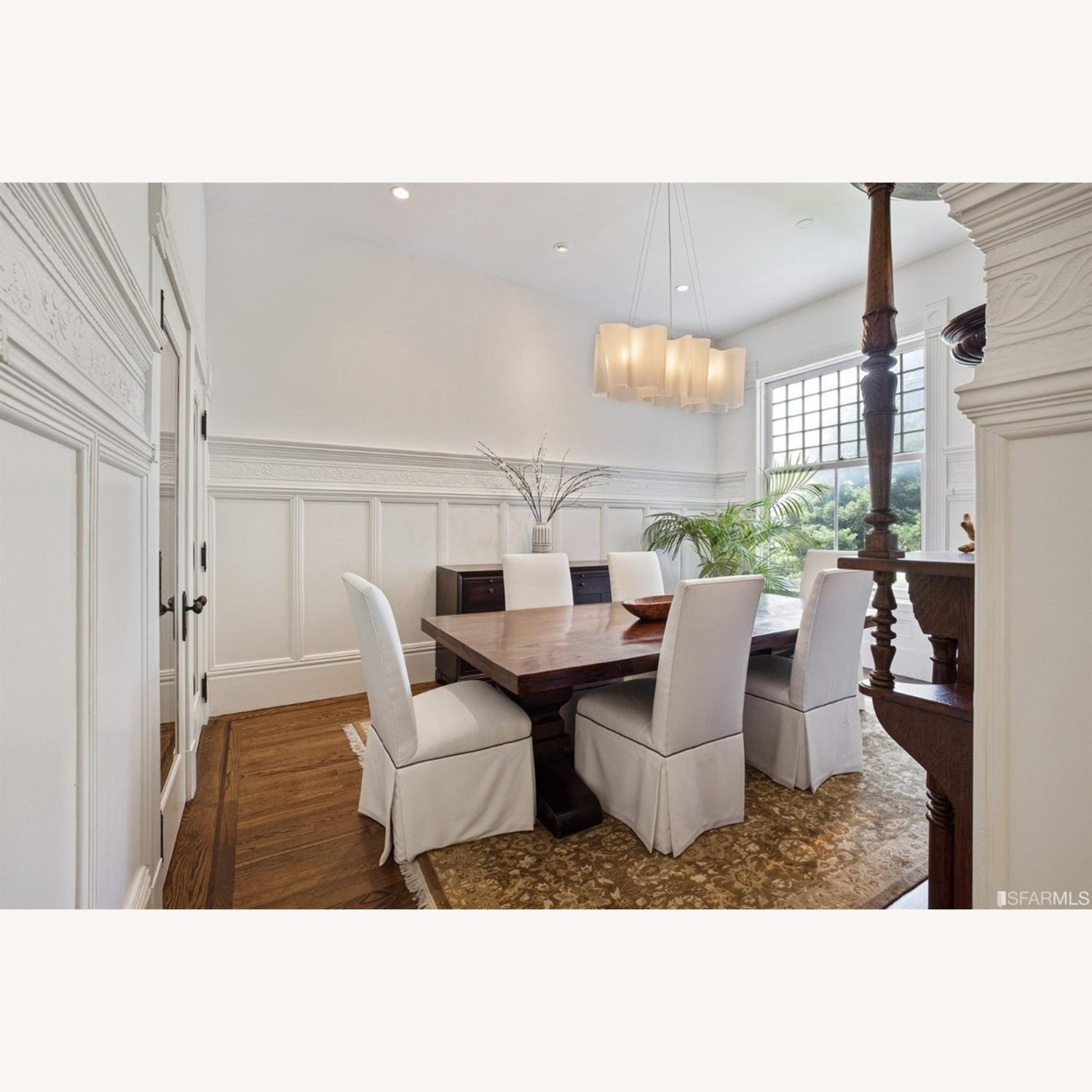 Boutique Finds Dark Brown Wood Dining Sets - image-1