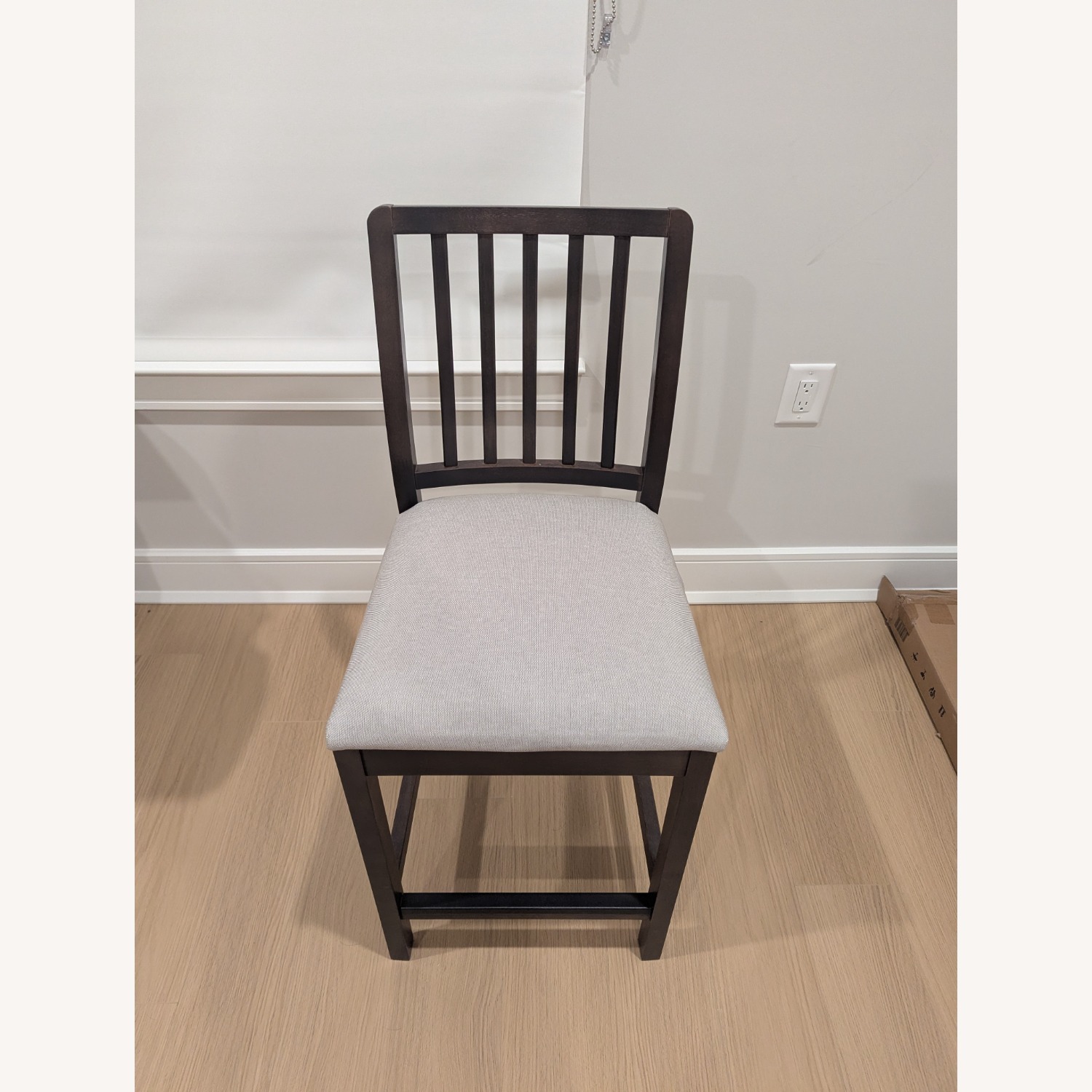 IKEA EKEDALEN Bar Stool With Backrest - AptDeco