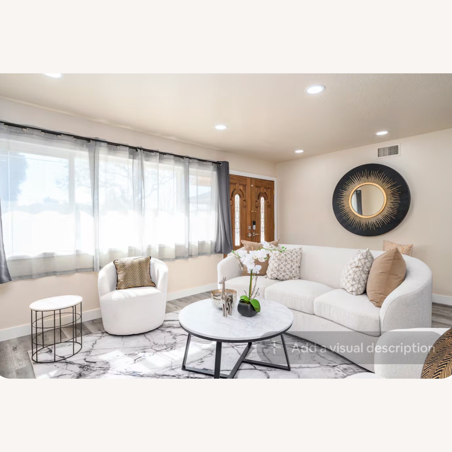 Upholstered Loveseat Latte - image-2