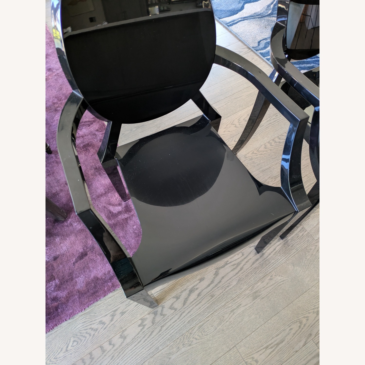 Kartell Philippe Starck Black Armchair - image-4