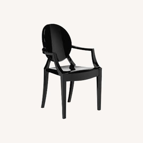 Used Kartell Philippe Starck Black Armchair for sale on AptDeco