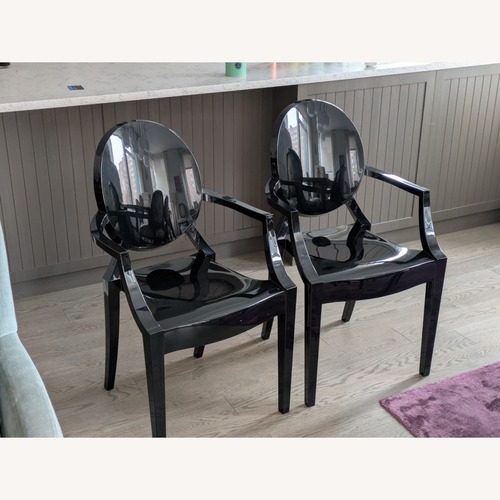 Used Kartell Philippe Starck Black Armchair for sale on AptDeco