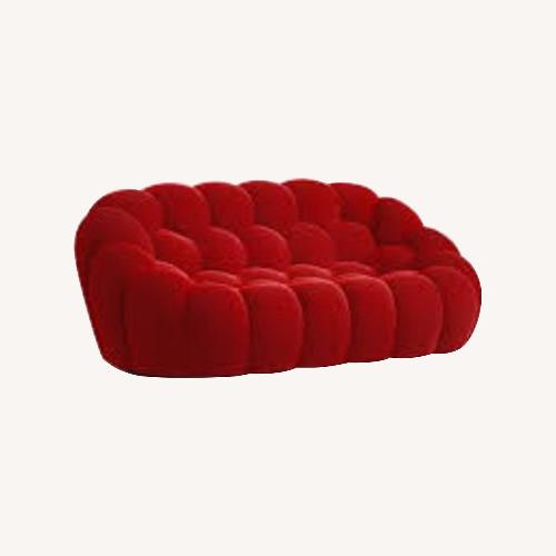 Used Roche Bobois Bubble Red Loveseat for sale on AptDeco