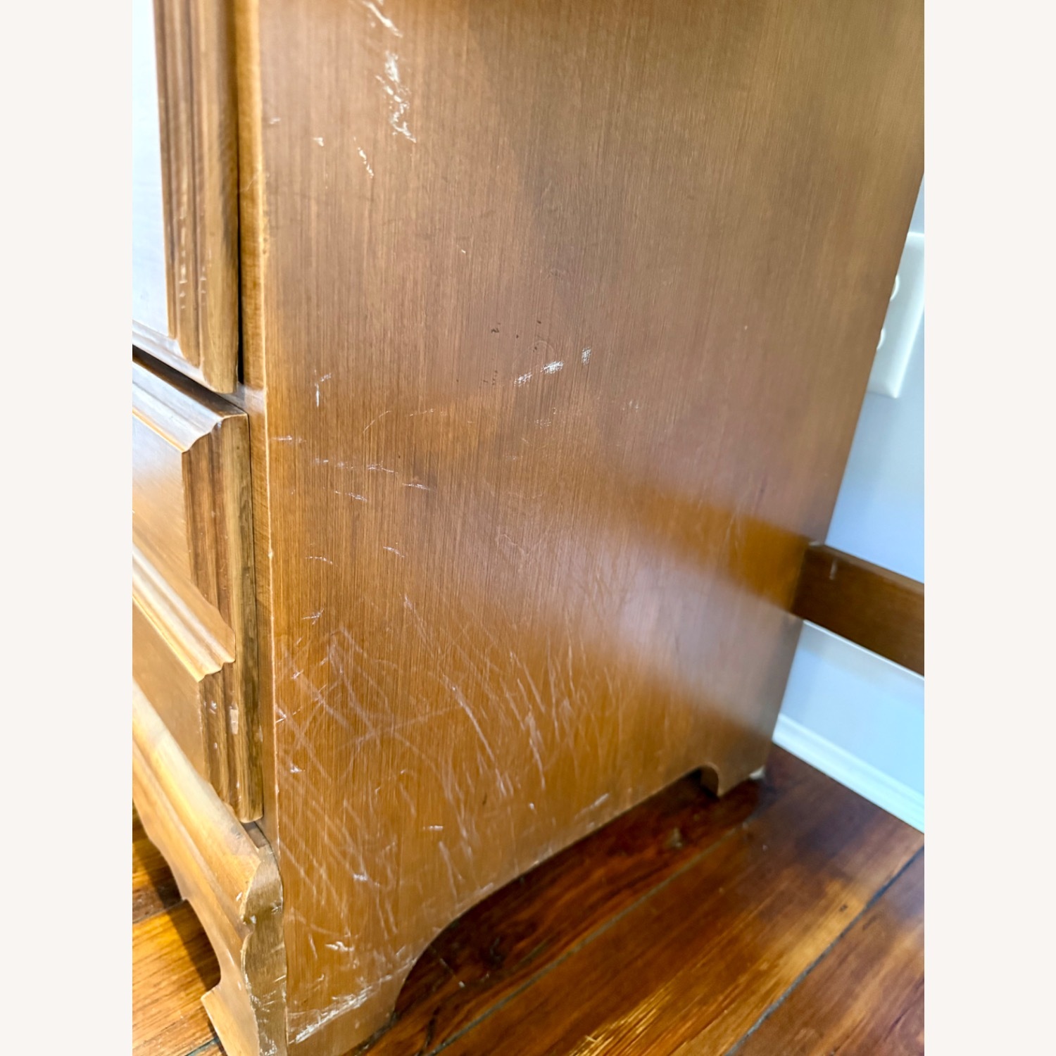 Ethan Allen Walnut Writing Desk - image-3