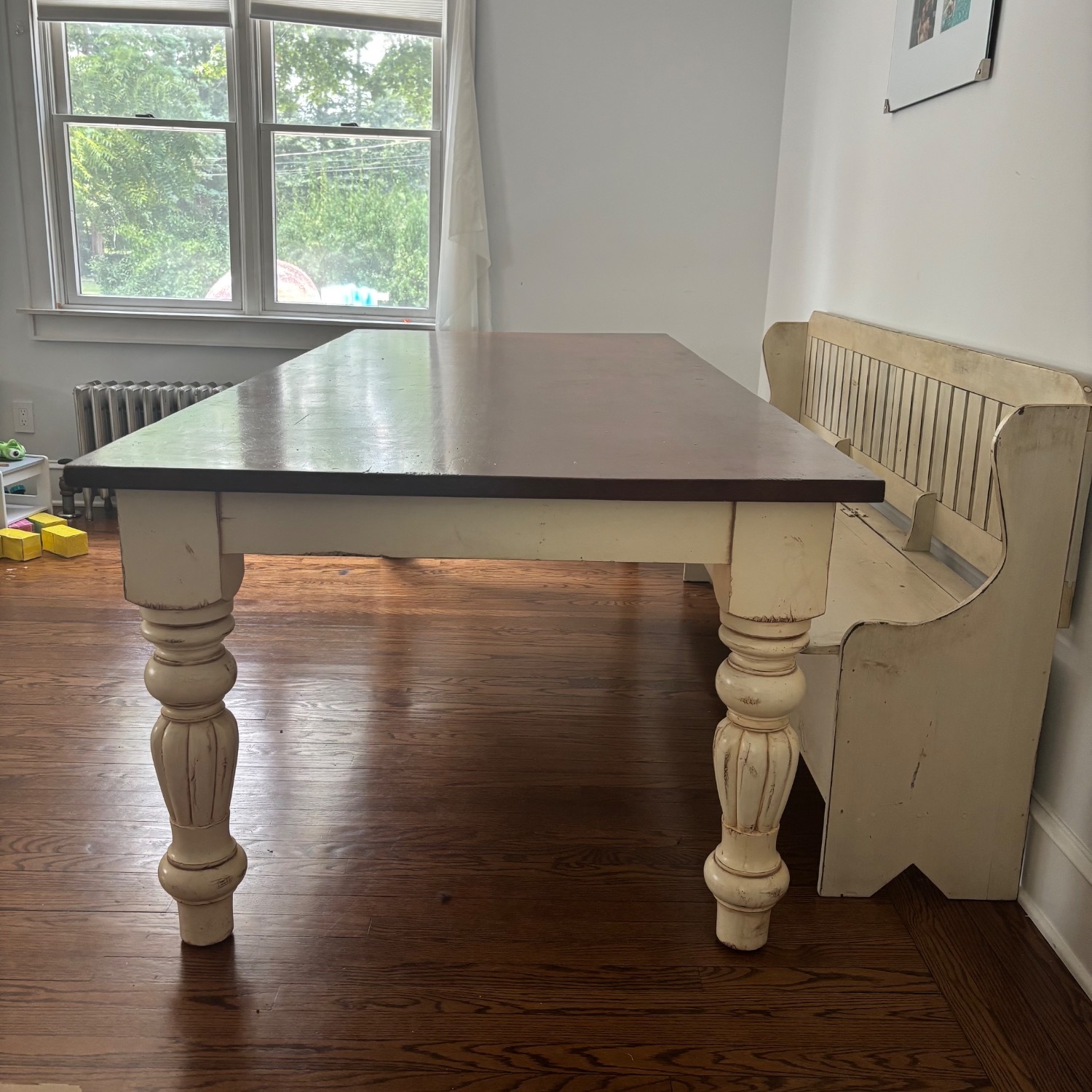Bradshaw Kirchofer Farmhouse Dining Table - AptDeco