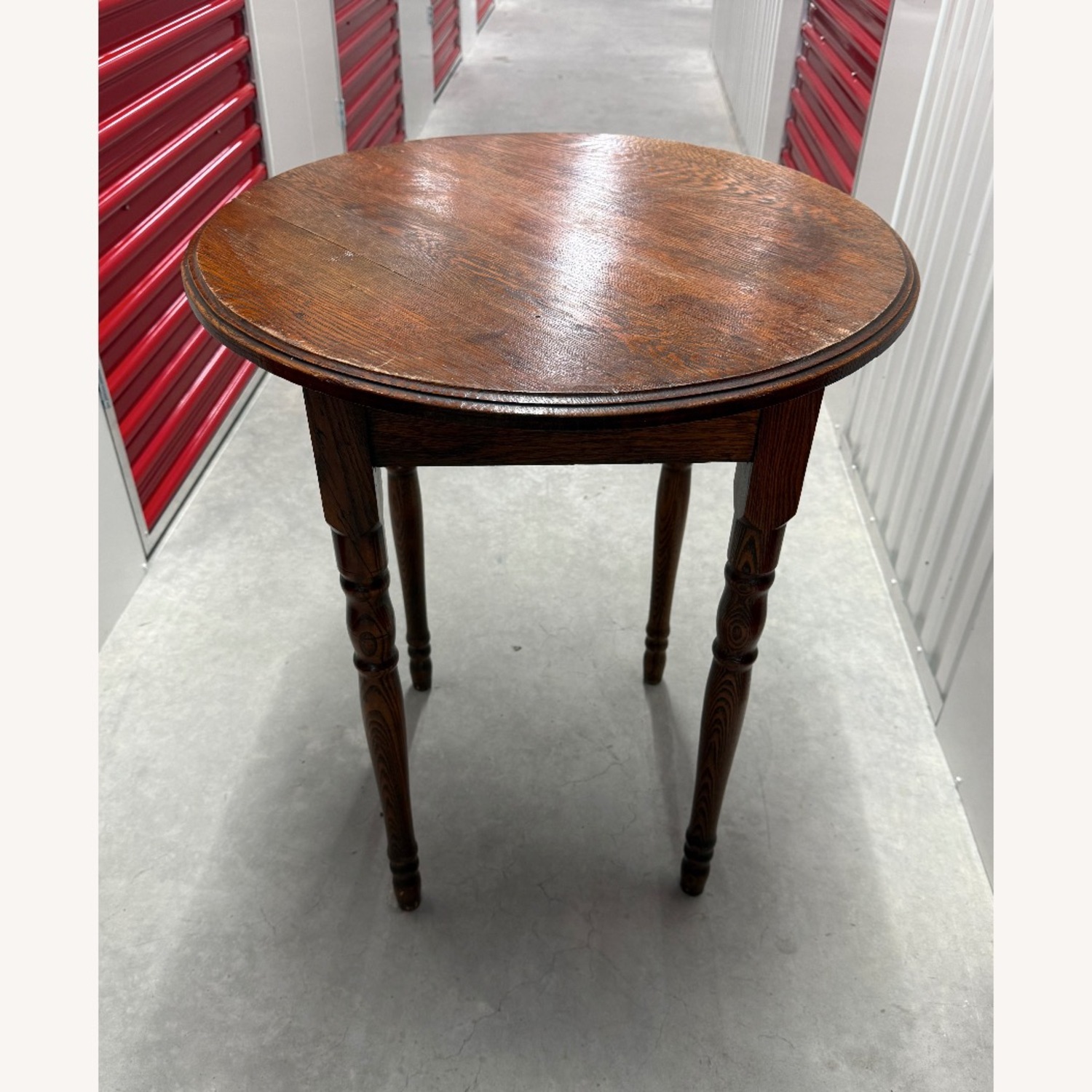 Vintage/Antique Finds Wood Side Table - image-3
