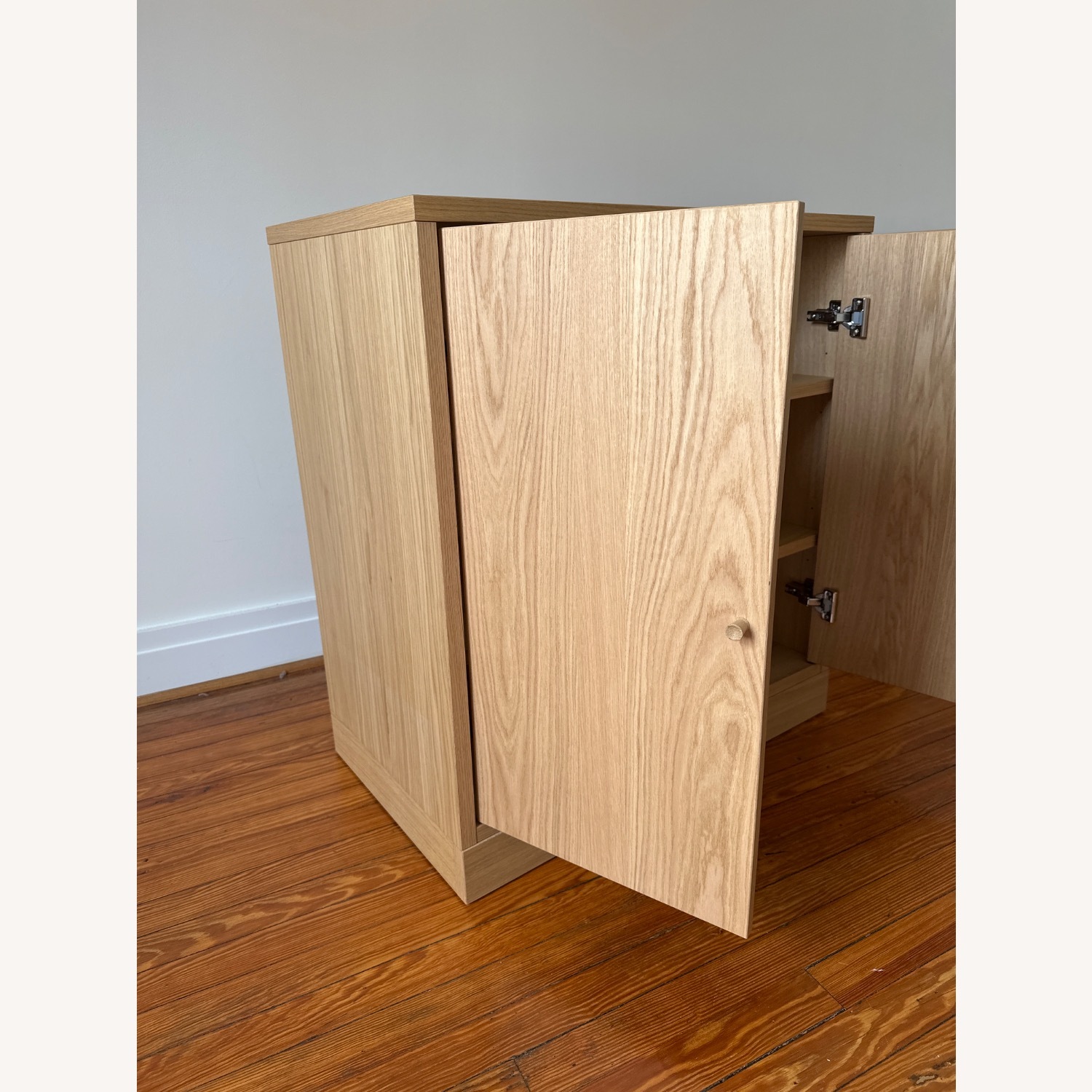 IKEA Tonstad Natural Wood Armoire - image-3