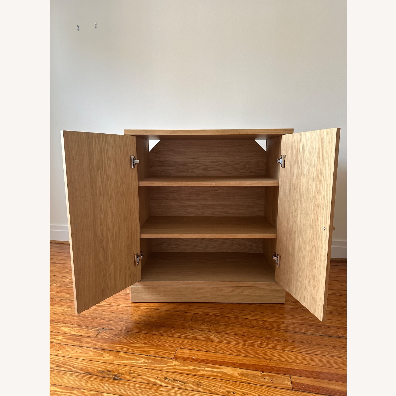 IKEA Tonstad Natural Wood Armoire - image-2