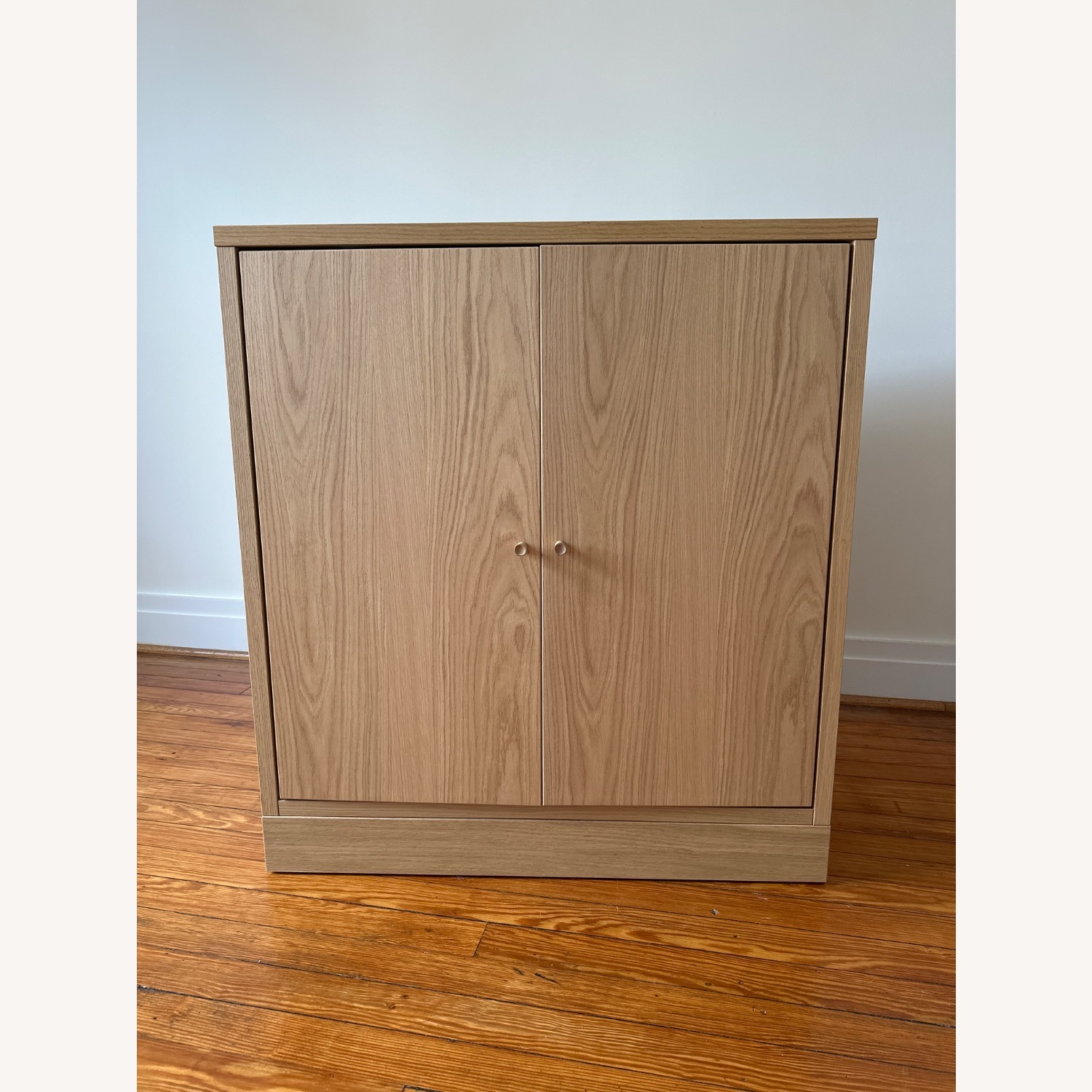 IKEA Tonstad Natural Wood Armoire - image-1