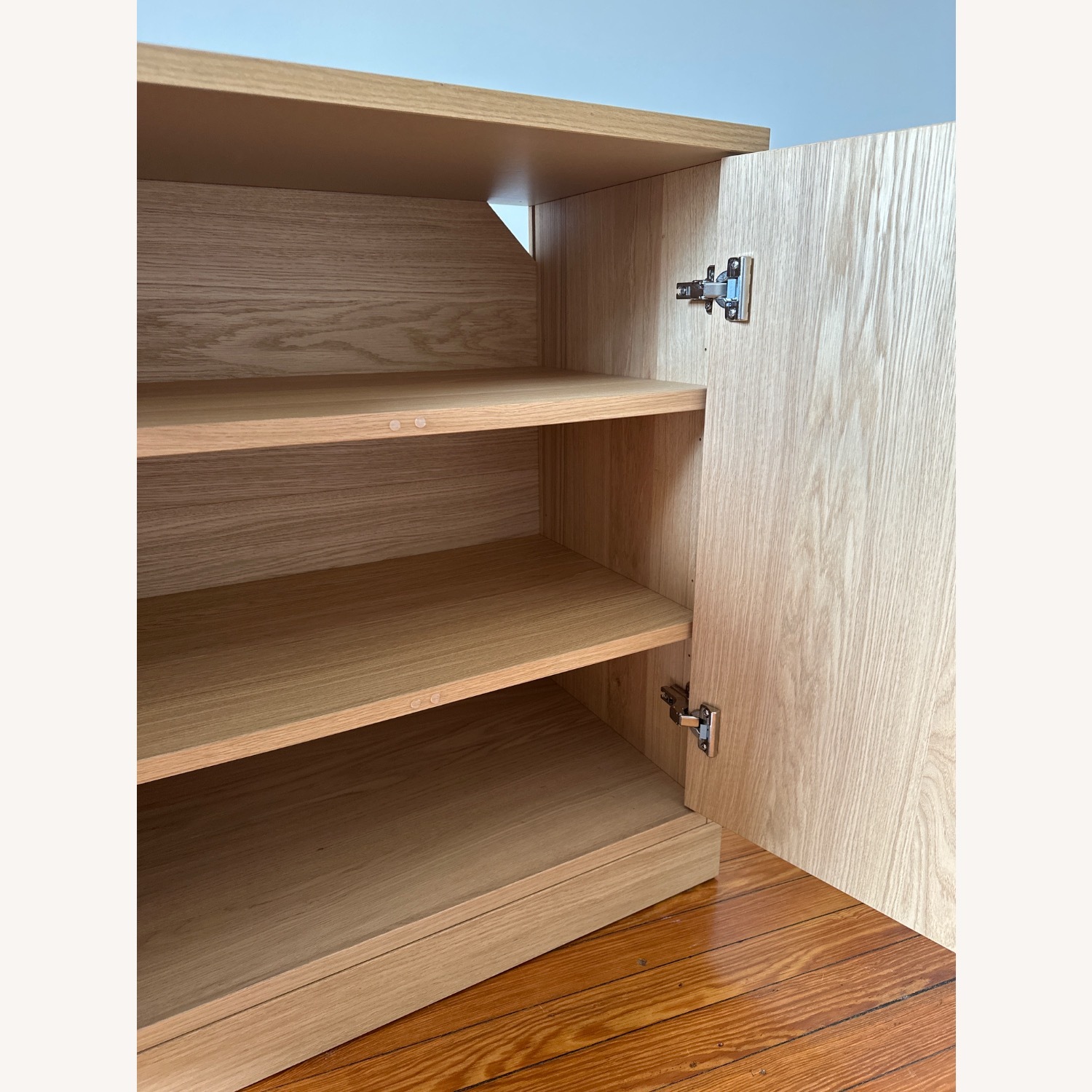 IKEA Tonstad Natural Wood Armoire - image-5