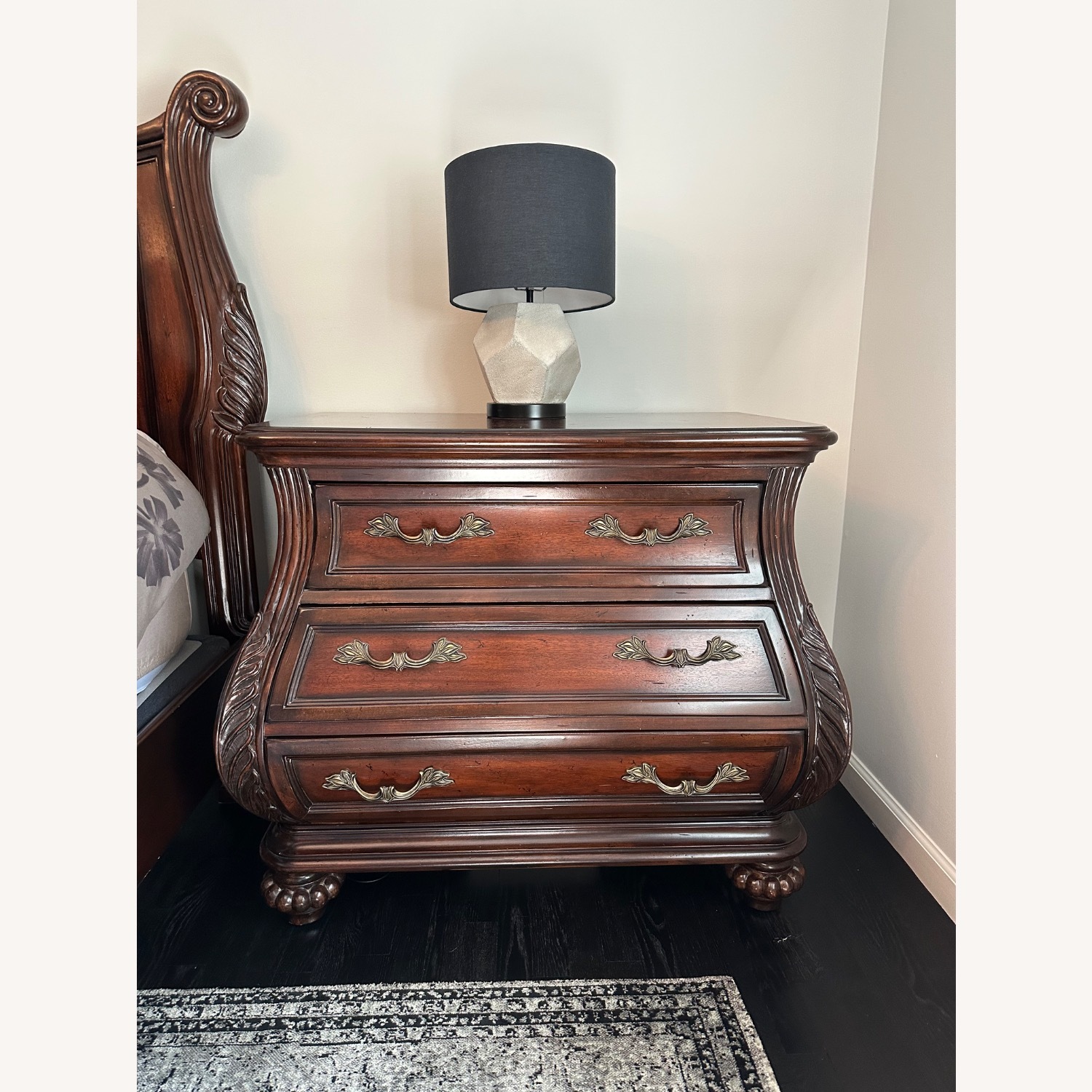 Hooker Seven Seas Bombe Nightstand - image-1