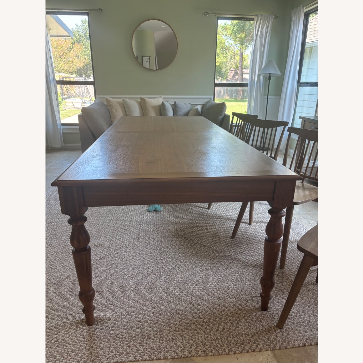 Magnolia Dark Brown Wood Dining Sets - image-2