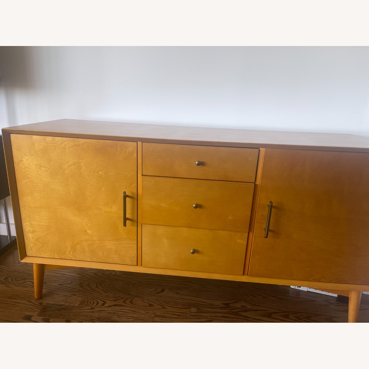 West Elm Light Brown Mid-Century Buffet - image-2