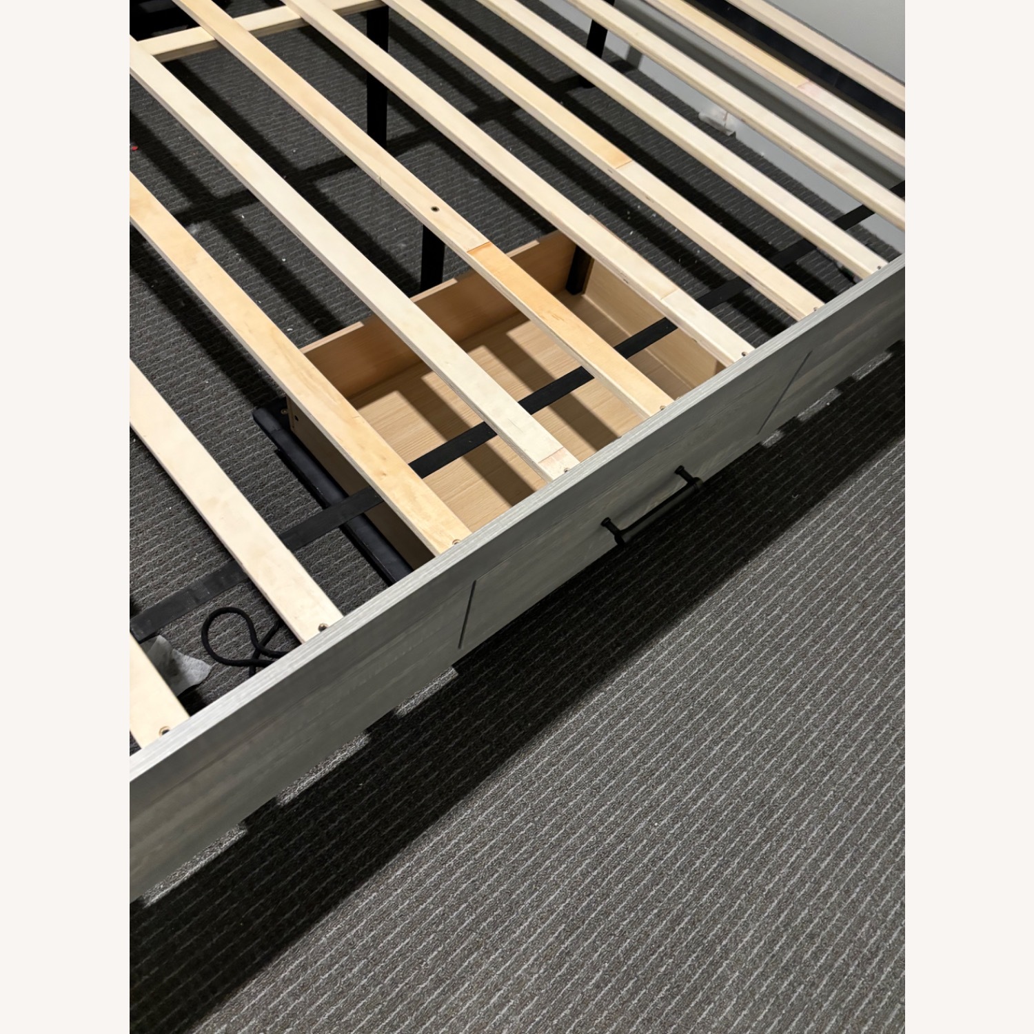 Bob's Furniture King Size Bed Frame - image-1