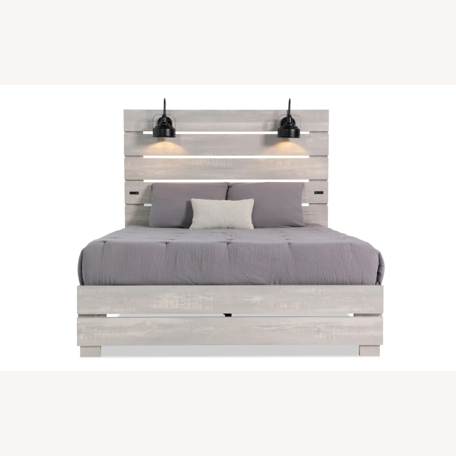 Bob's Furniture King Size Bed Frame - image-5