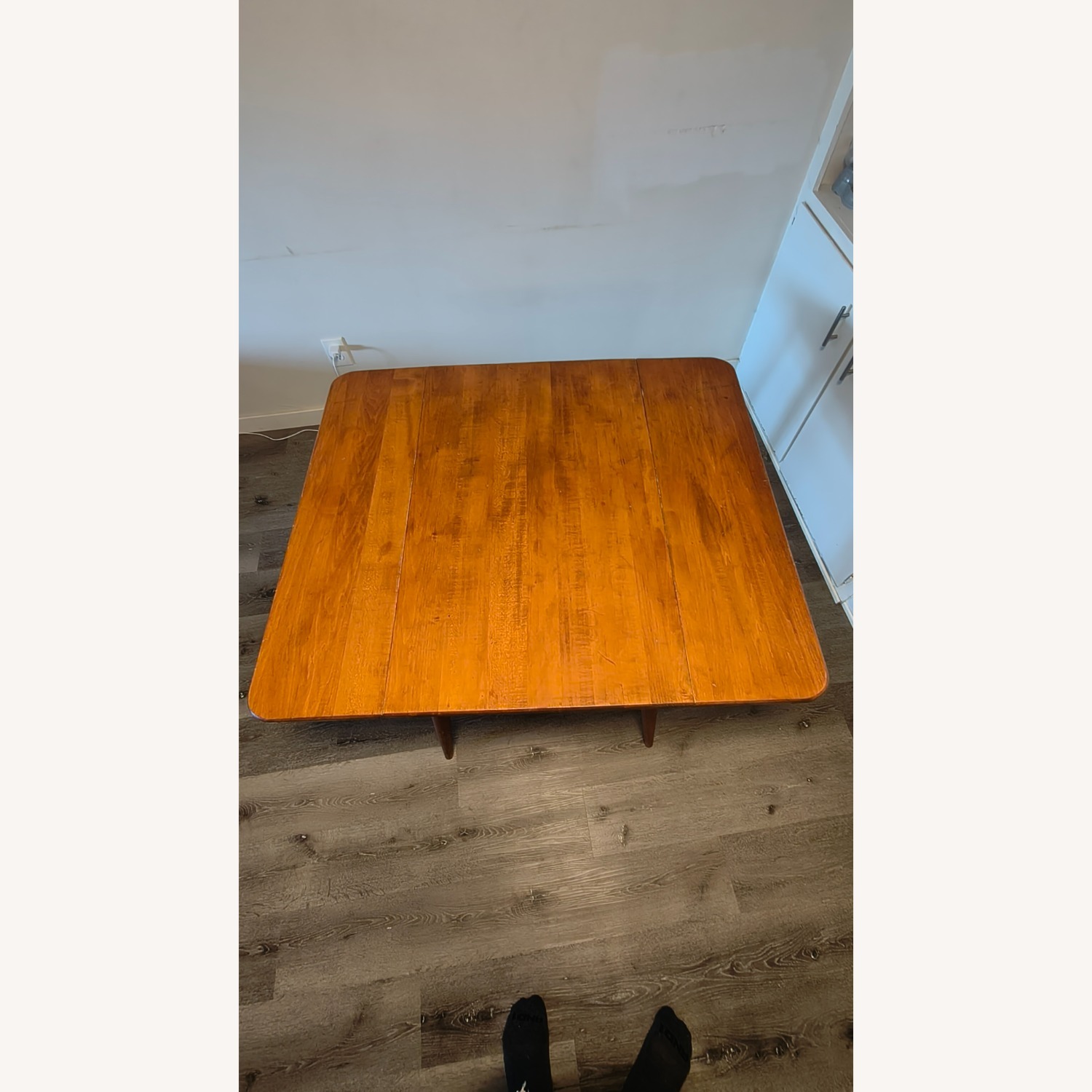 Vintage/Antique Finds Natural Wood Dining Table - image-3