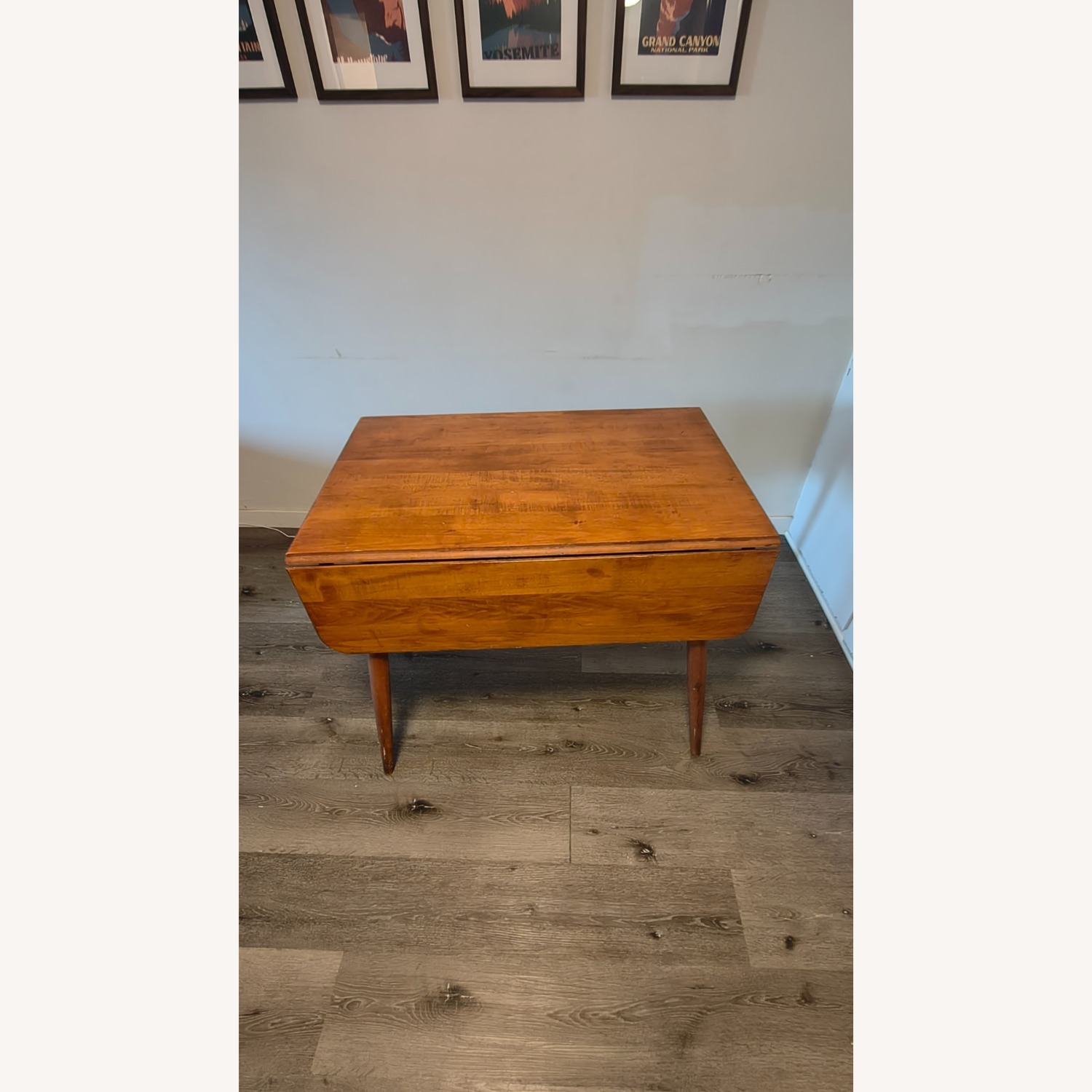 Vintage/Antique Finds Natural Wood Dining Table - image-6