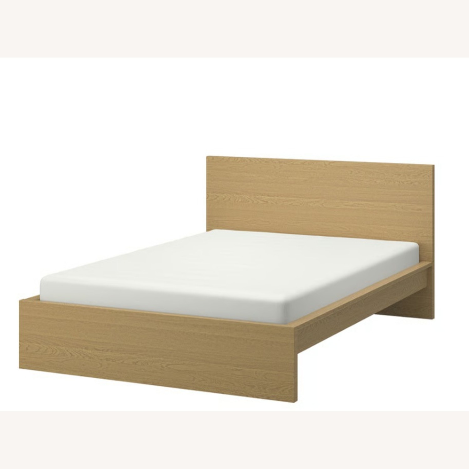 IKEA Malm Queen Bed w Luroy Bed Slats - image-1