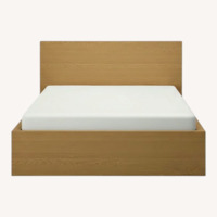 IKEA Malm Queen Bed w Luroy Bed Slats