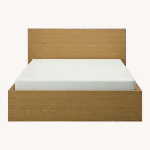 Used IKEA Malm Queen Bed w Luroy Bed Slats for sale on AptDeco