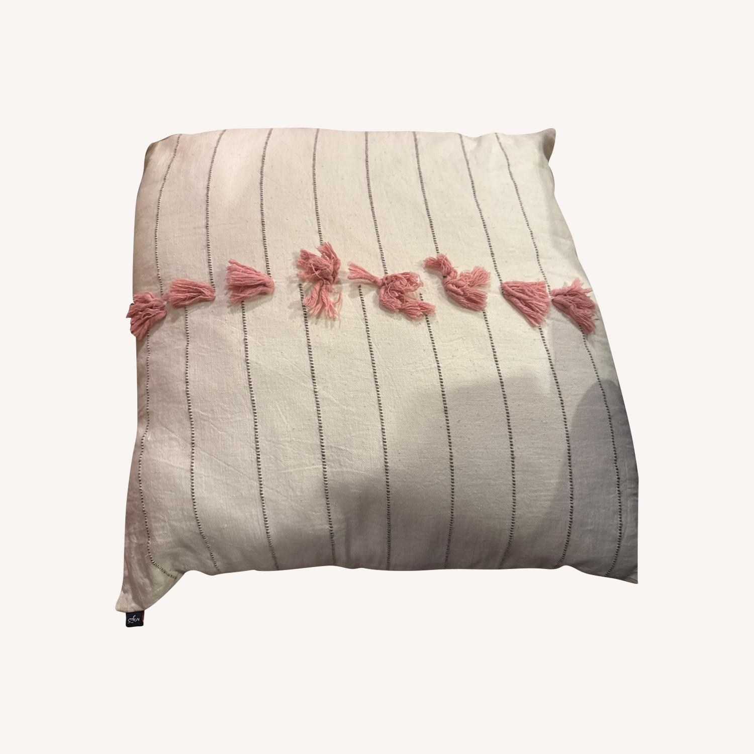 Natural Fabric Pillow - image-0