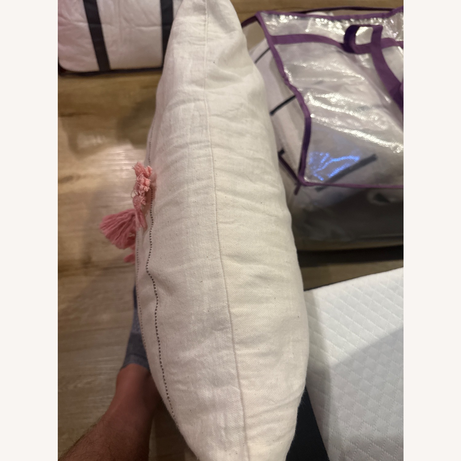 Natural Fabric Pillow - image-2