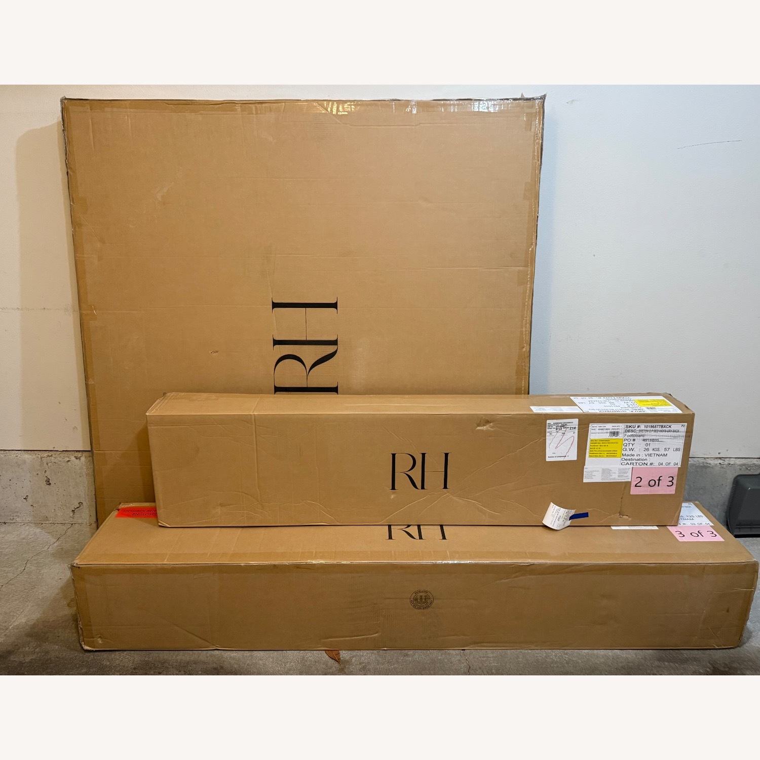 Restoration Hardware Breton Bedframe - image-1