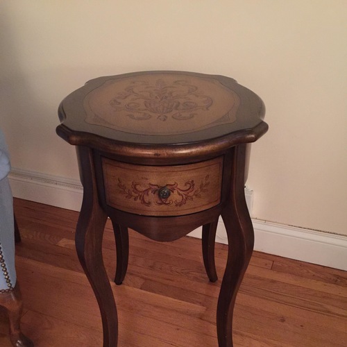 Used Small Wooden Side Table for sale on AptDeco