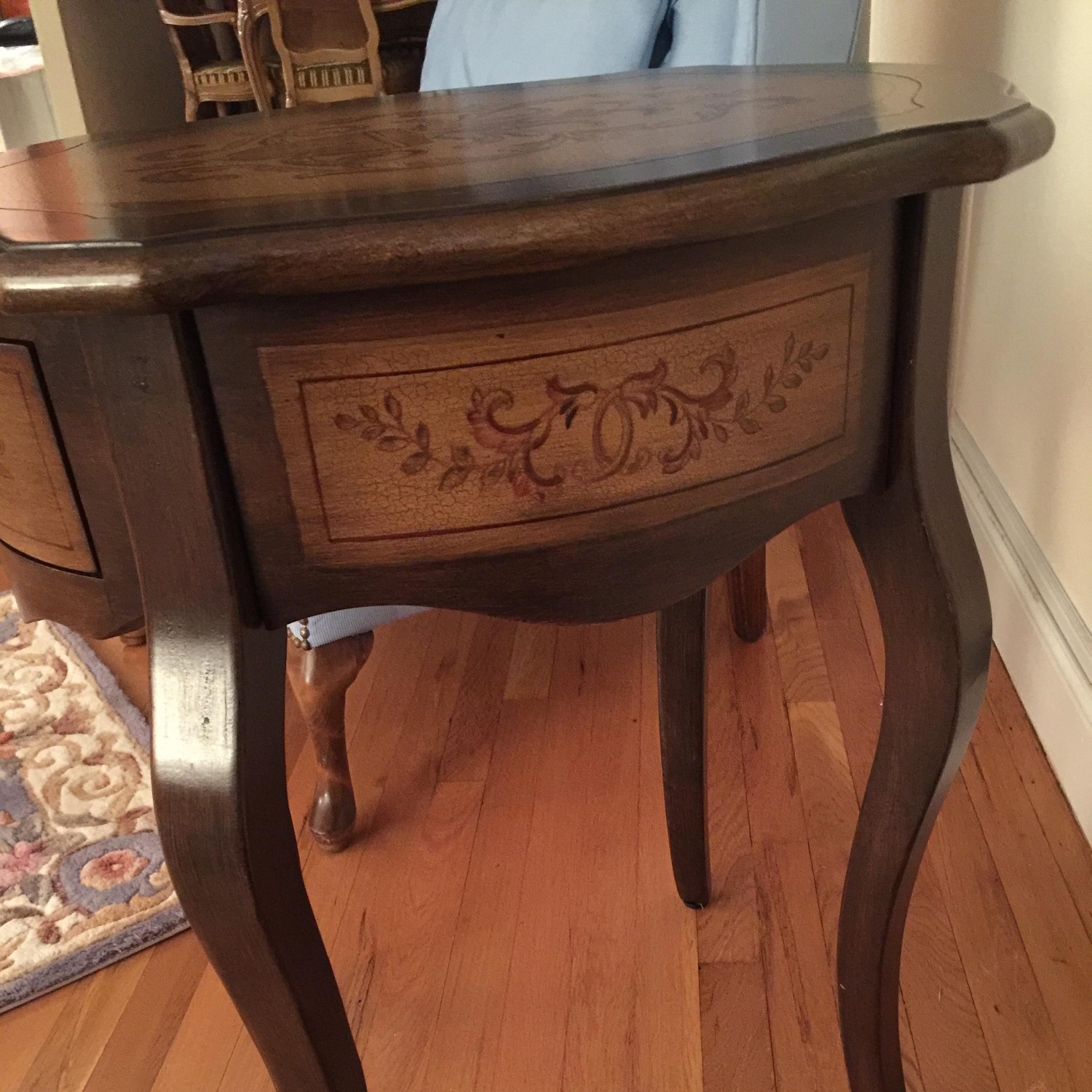 Small Wooden Side Table - image-2