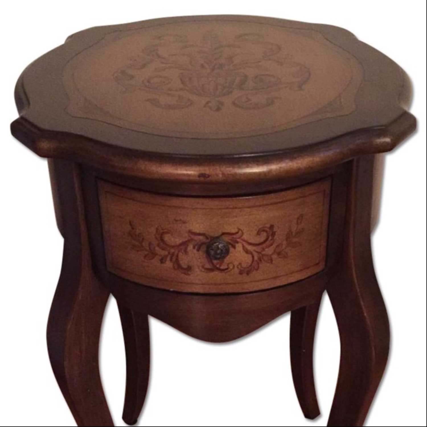 Small Wooden Side Table - image-10