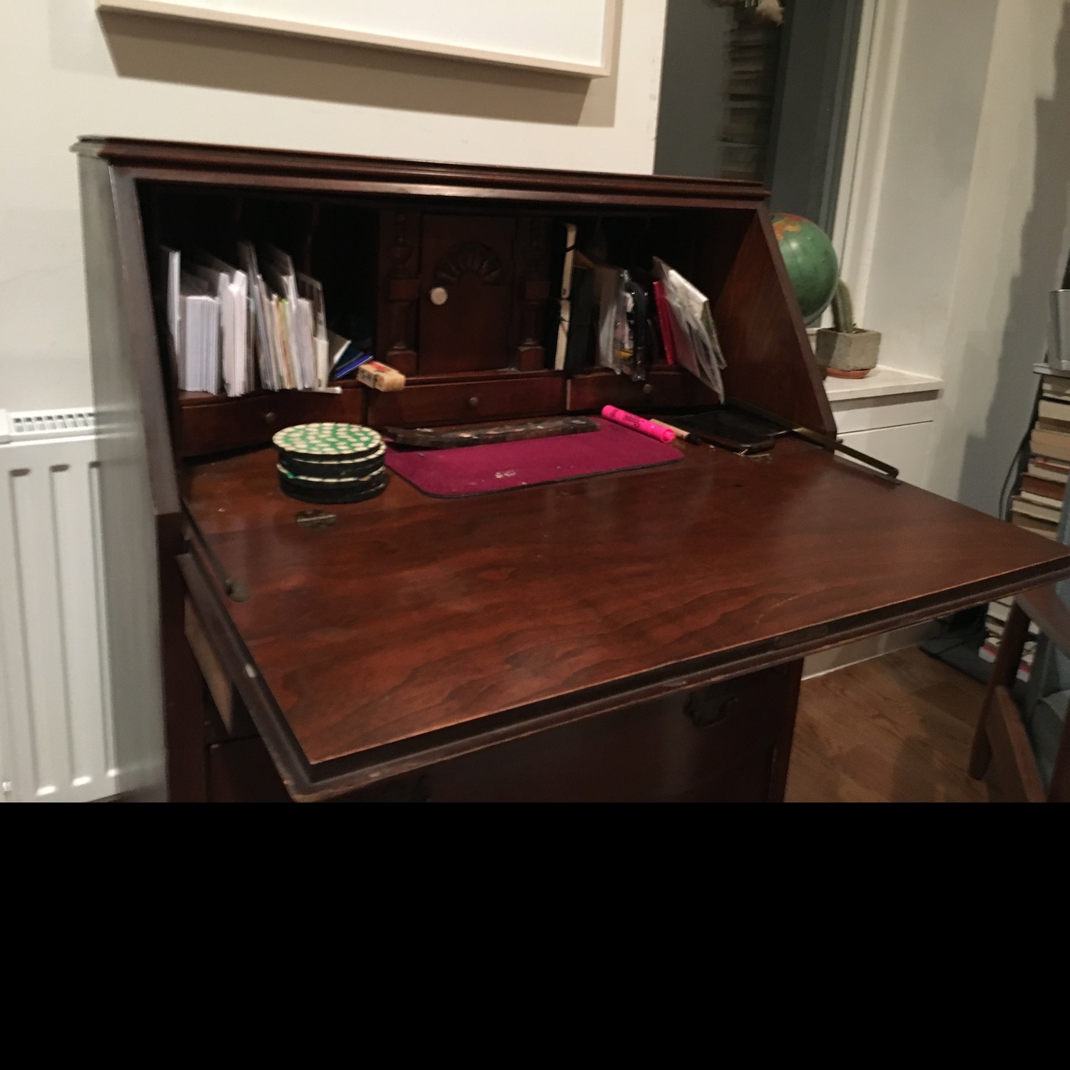 Secretary Hutch Desk - image-3