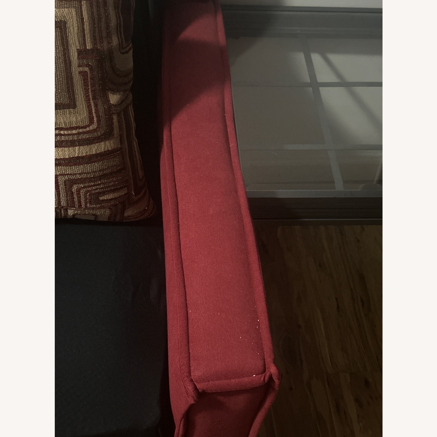 Red Sofa Couch - image-3