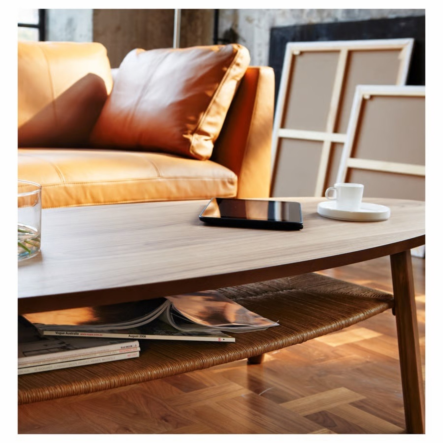 IKEA STOCKHOLM Coffee Table Walnut Veneer - image-2