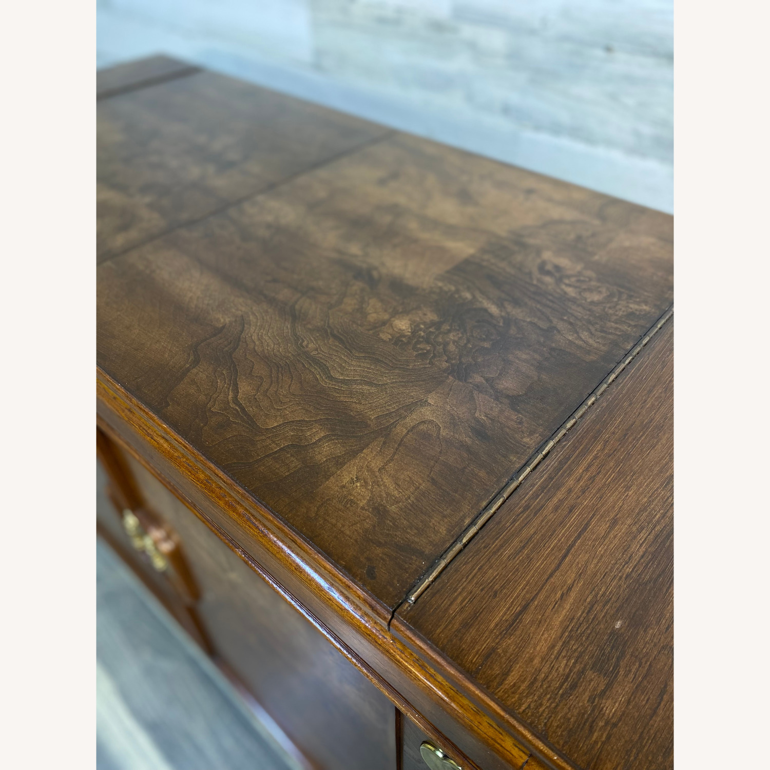 Thomasville Chinoiserie Flip Top Bar Cart - image-3