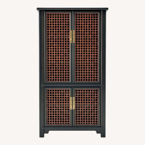 Used Craftsmanship Wooden Armoire for sale on AptDeco