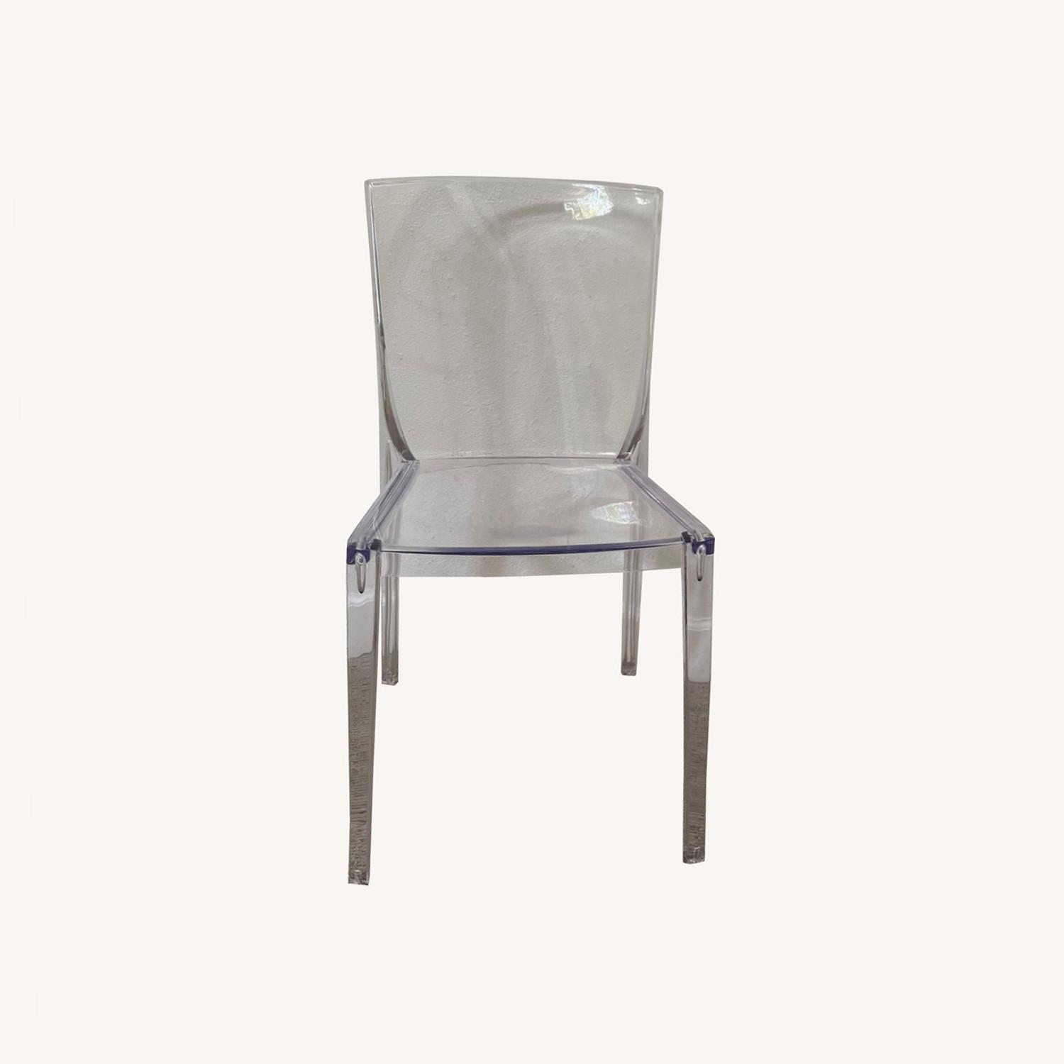 Mitchell Gold + Bob Williams Alain Clear Dining Chairs - image-0