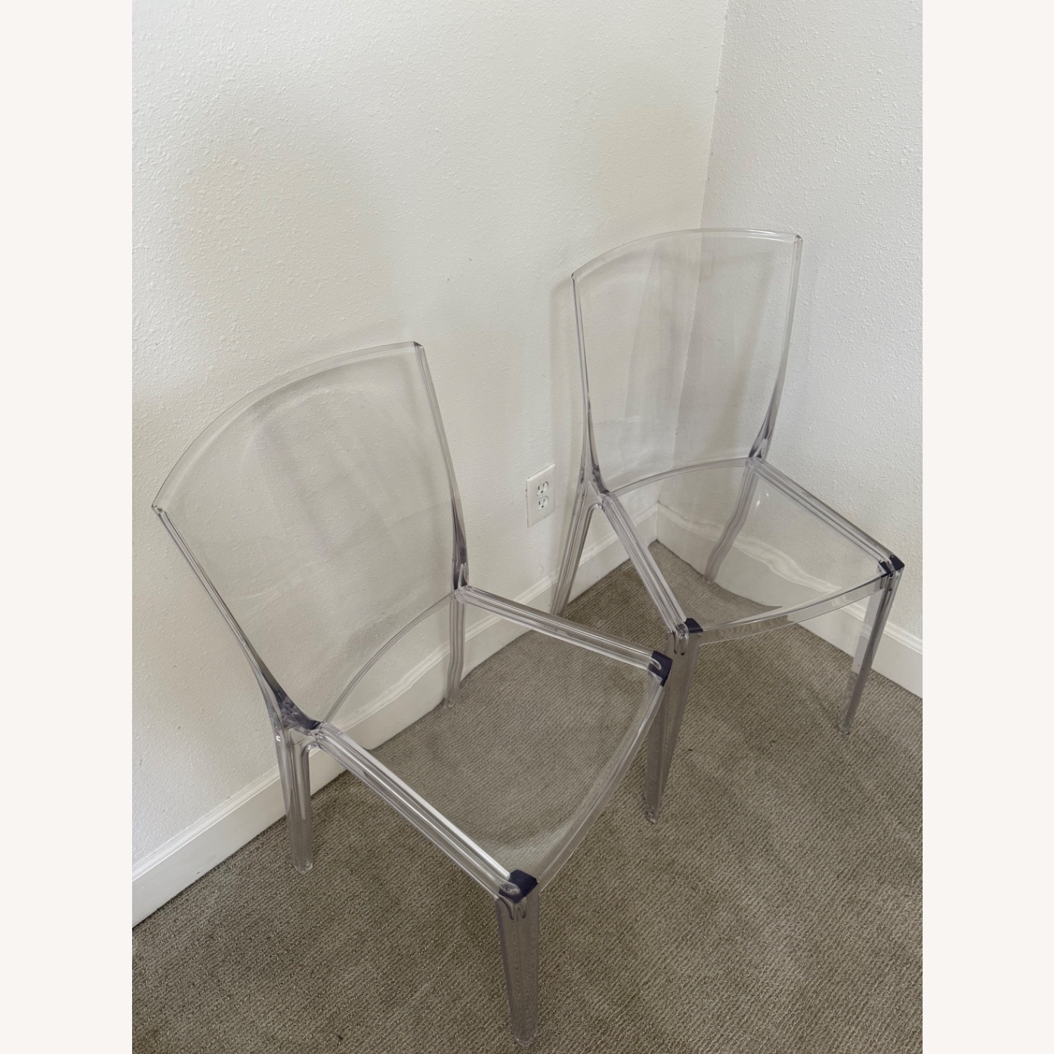 Mitchell Gold + Bob Williams Alain Clear Dining Chairs - image-2