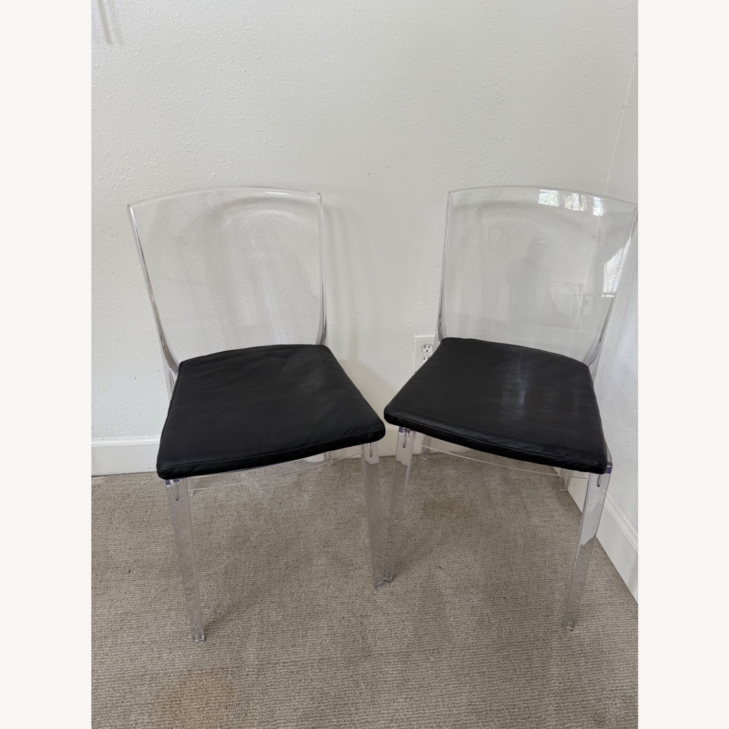 Mitchell Gold + Bob Williams Alain Clear Dining Chairs - image-1