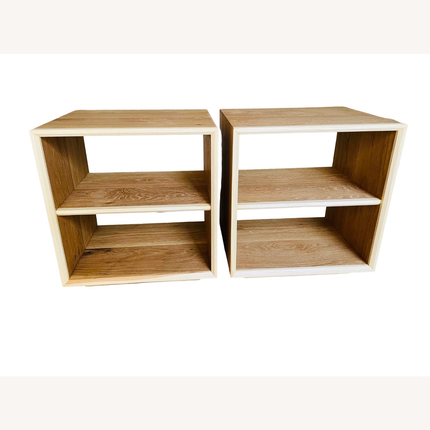 Minimalist Solid Hardwood Nightstand - image-0