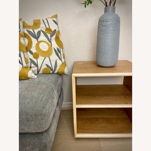 Used Minimalist Solid Hardwood Nightstand for sale on AptDeco