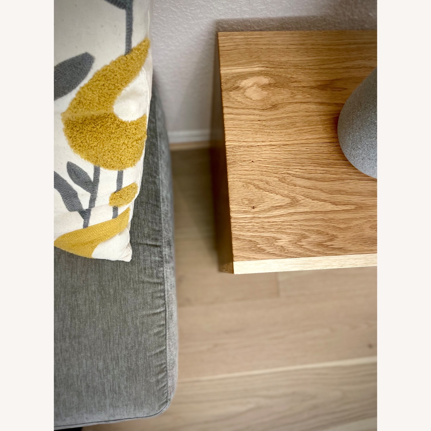 Minimalist Solid Hardwood Nightstand - image-4