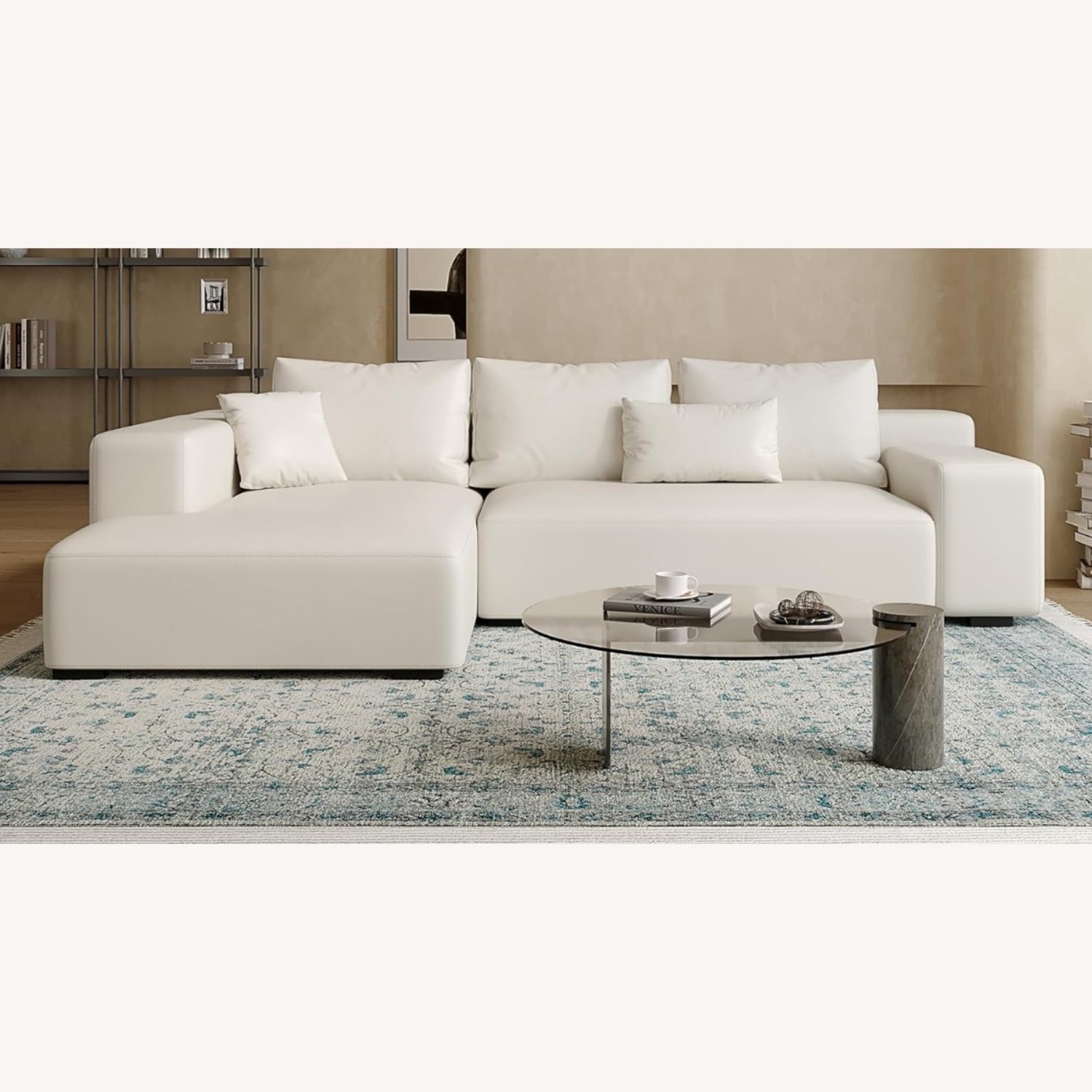 Amazon Acanva Modern Oversized Modular L Shaped Sectional - image-0