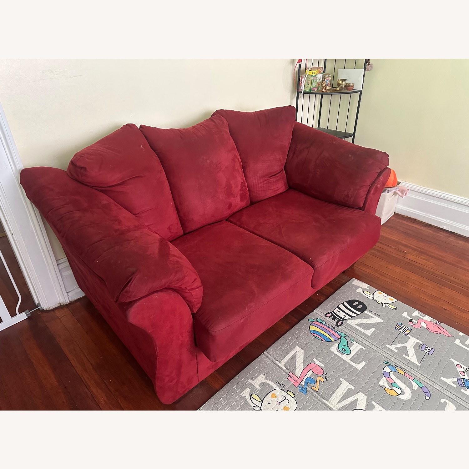 Ashley Furniture Darcy Salsa Collection Sofa - image-3