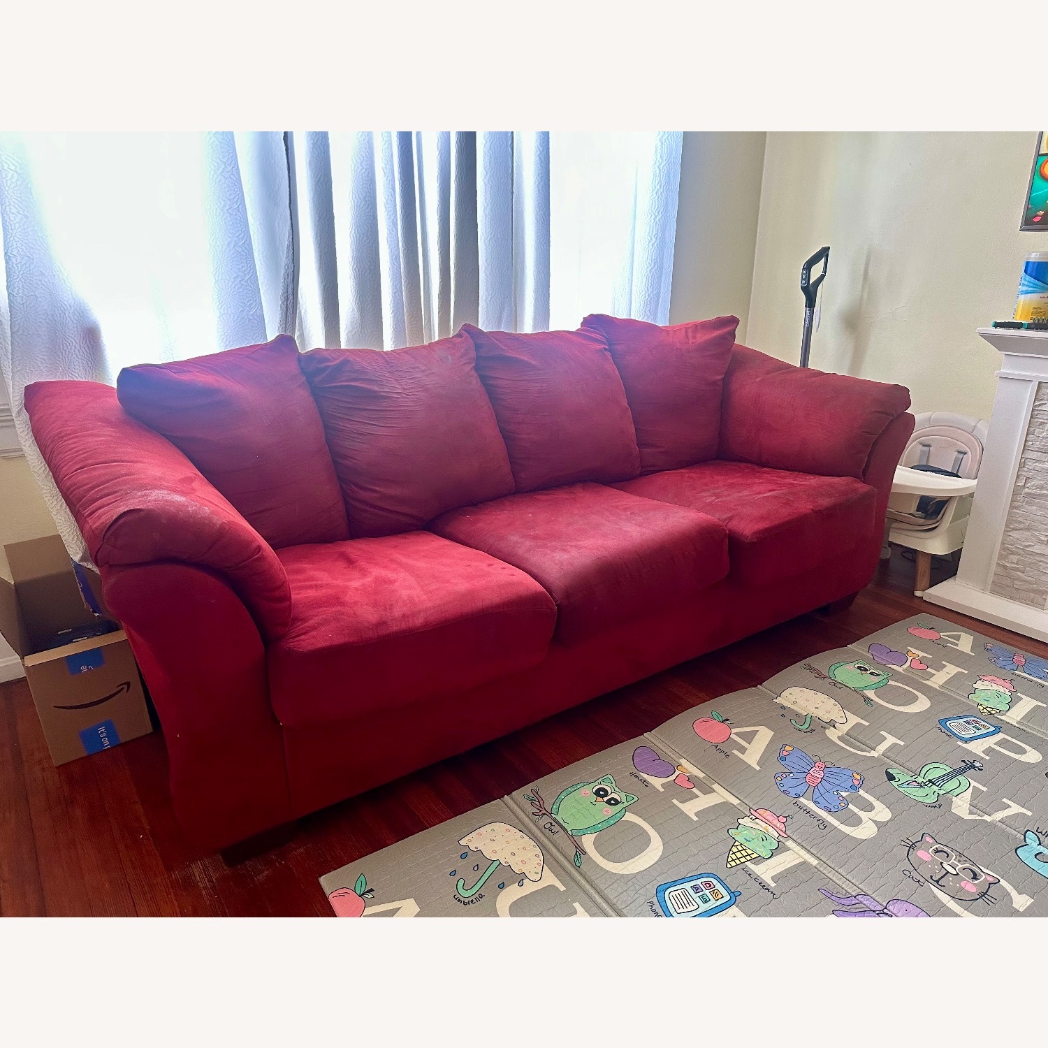 Ashley Furniture Darcy Salsa Collection Sofa - image-1