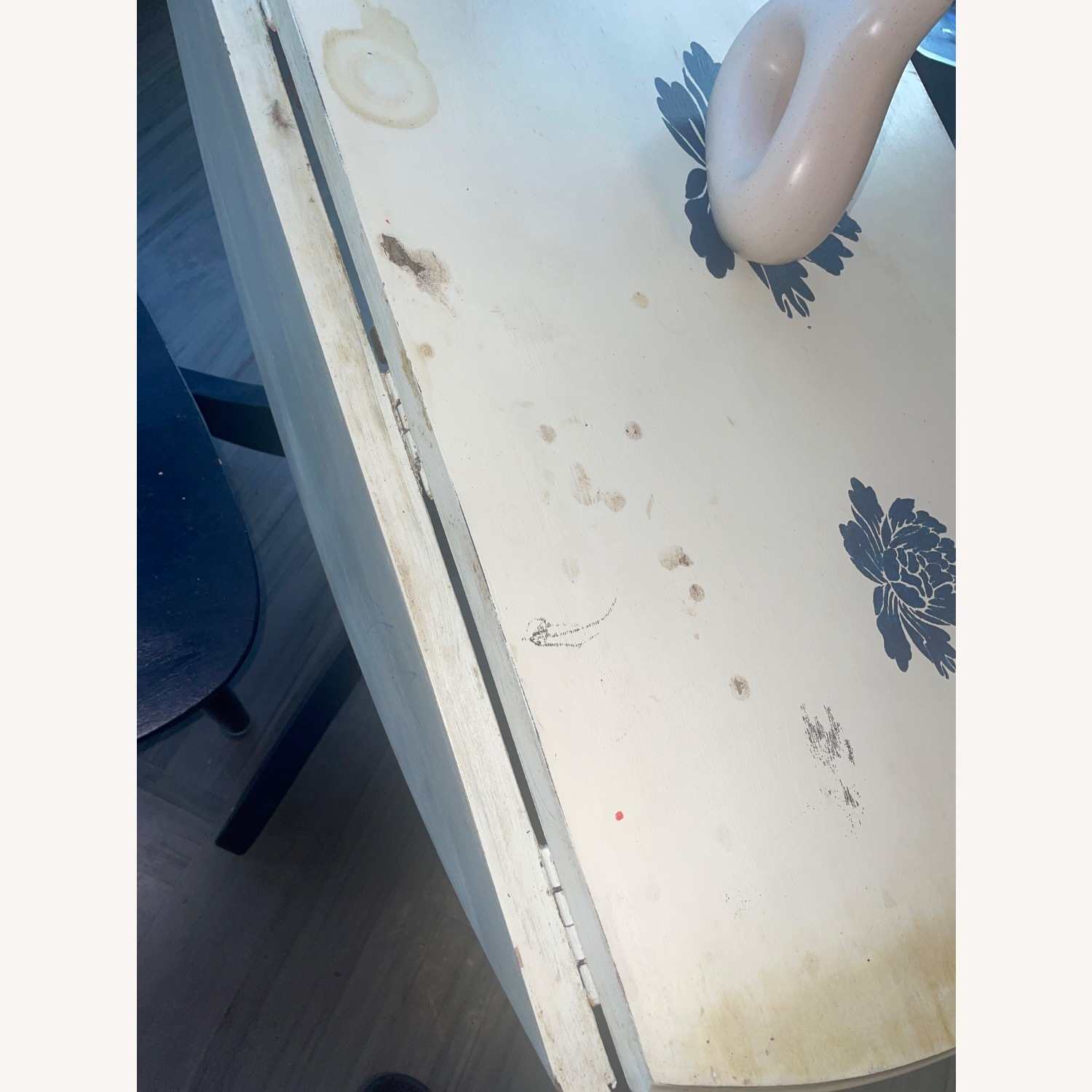 White Wood Dining Set - image-6