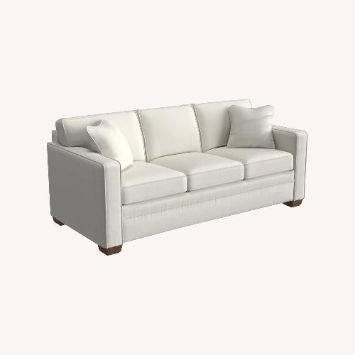 Used La-Z-Boy Meyer Eggshell Leather 3+ Seater Sofa for sale on AptDeco